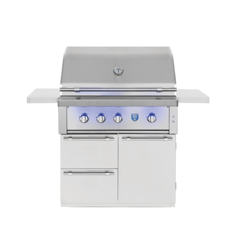 American Made Grills Estate Freestanding 36-Inch Grill – Propane/Natural Gas | ESTFS36 Propane
