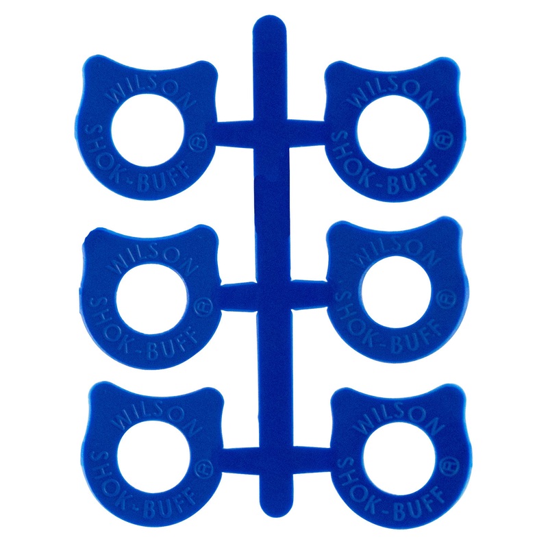 Wilson Combat 2B Shok-Buff Recoil Buffers 1911 Full Size Blue Polyurethane Handgun 6 Pack