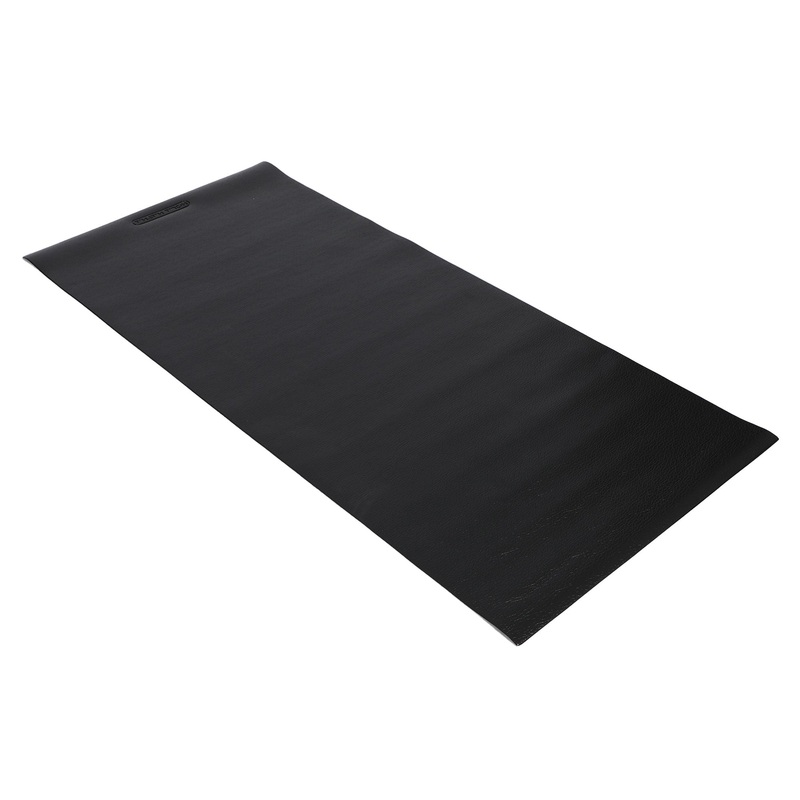 HolaHatha Padded Foam Exercise Mat for Workout Activity, Large, Grey (Used)