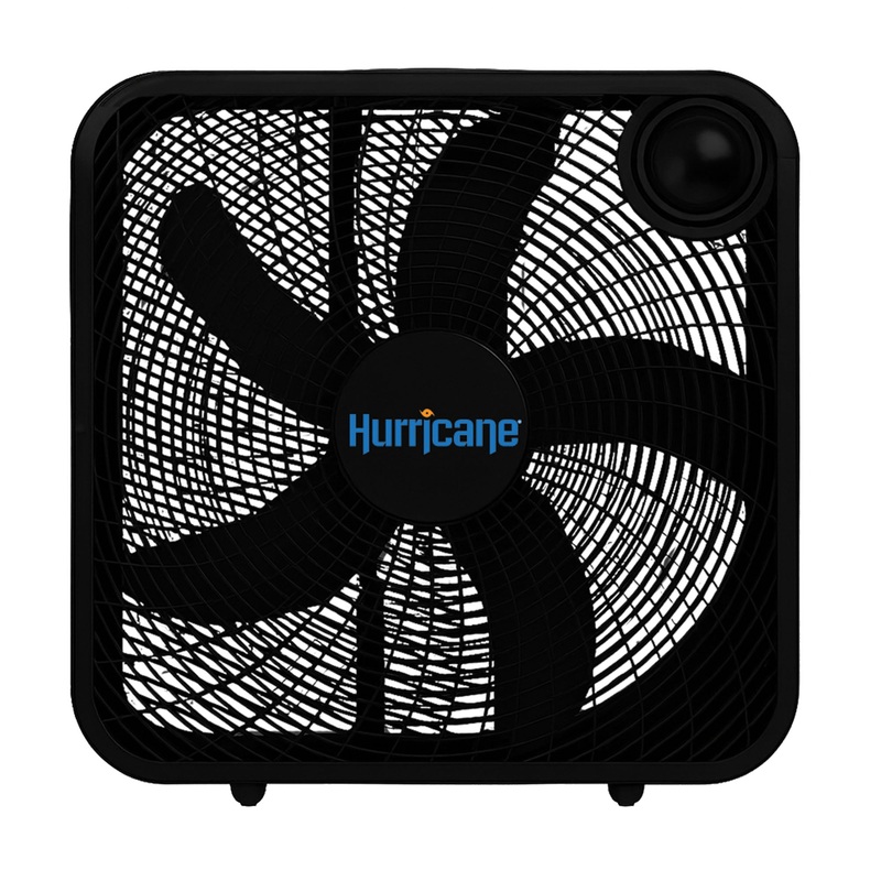 Hurricane 20 Inch Classic Series Floor Box Fan with 3 Speed Settings(Open Box)