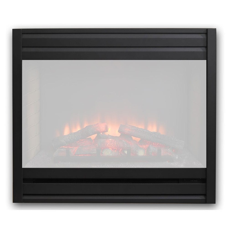 34-In Louver Front for GreatCo Electric Fireplace Insert GBI-34