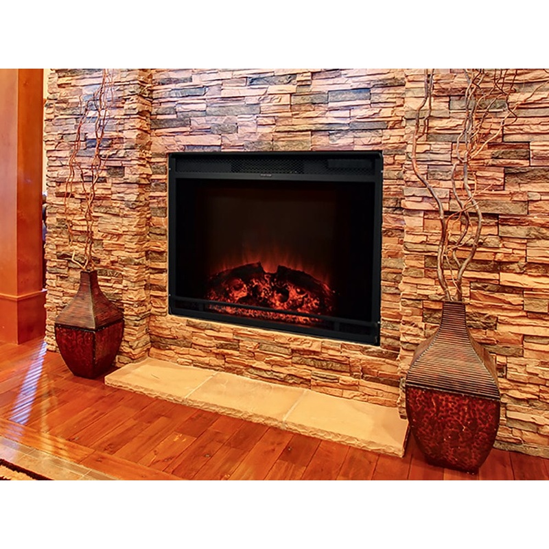 Touchstone 28-In Edgeline Plug-In Electric Fireplace Insert