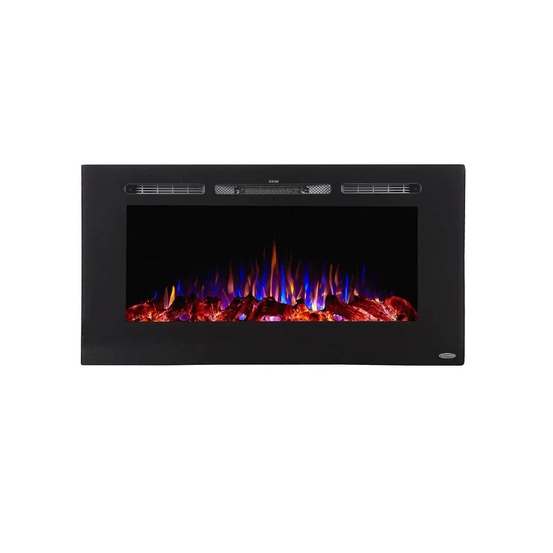 Touchstone 80027 40-Inch The Sideline Recessed Electric Fireplace