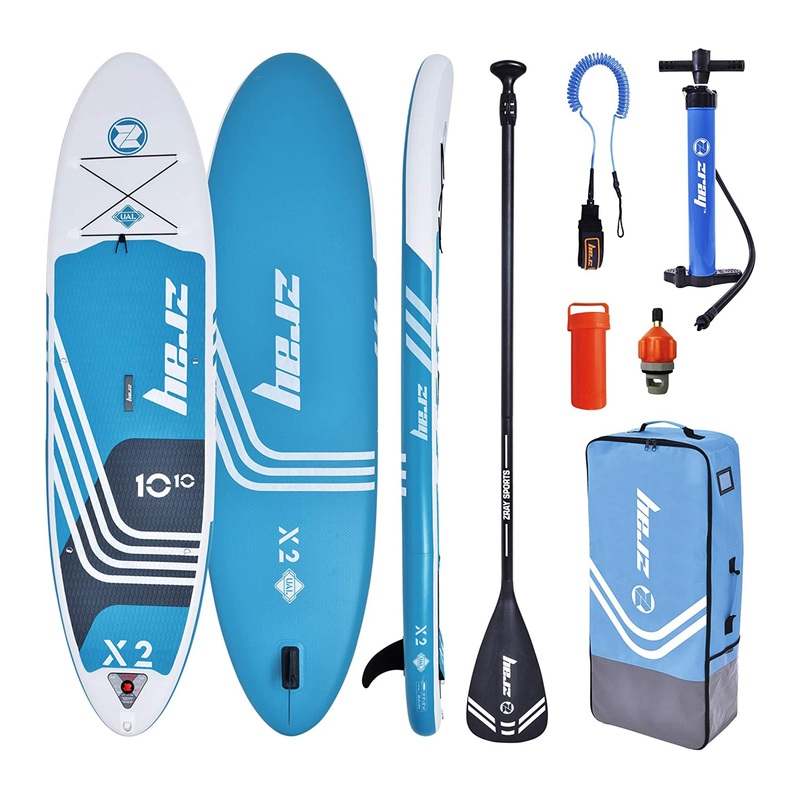 Zray 10’10” X-Rider Deluxe X2 Inflatable All Around Paddle Board Kit (Open Box)