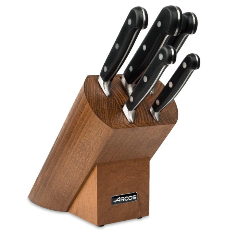 Arcos Opera Series 5pcs. Block Knife Set