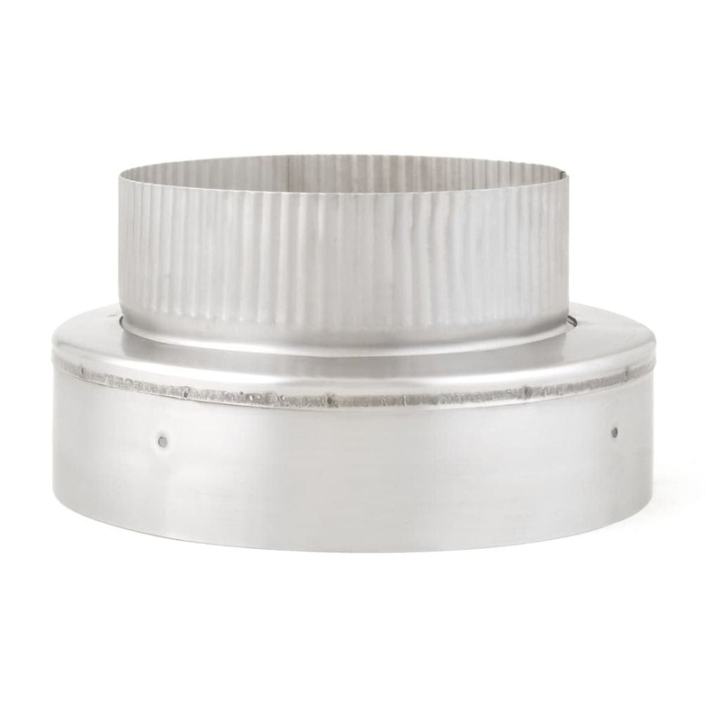 Selkirk – 4″ to 9″ Increaser (Saf-T Liner) 4″ Crimp / 5″ Female Increaser – (304L)