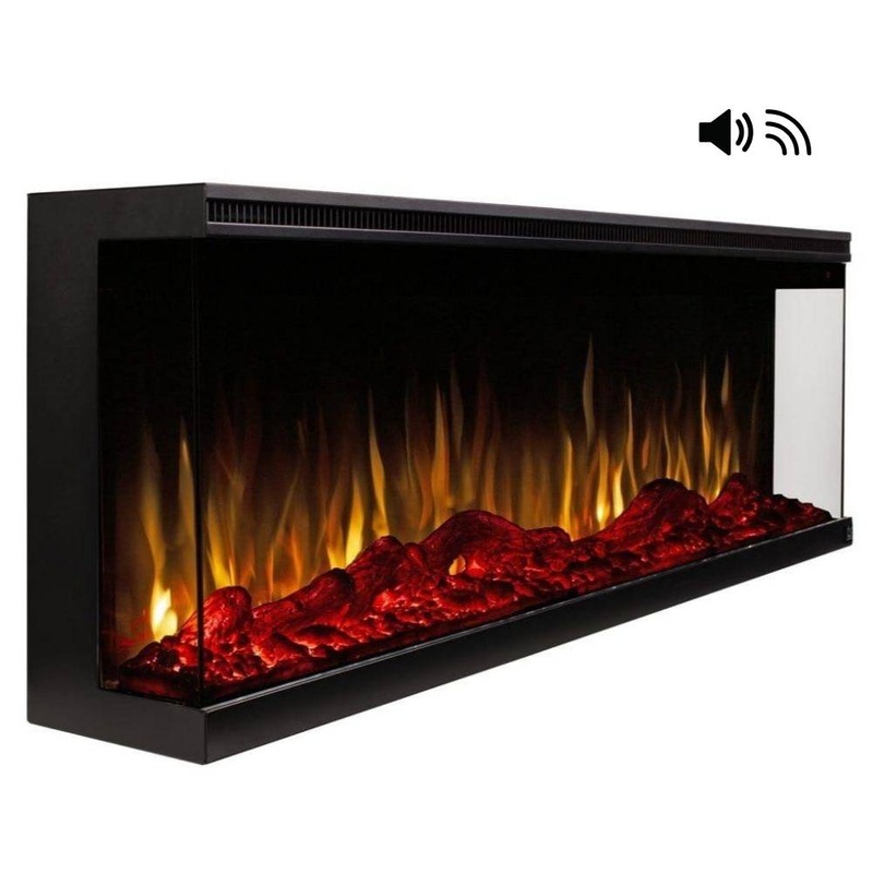 Touchstone Infinity Pro 3-Sided Smart Electric Fireplace 50″ Wide