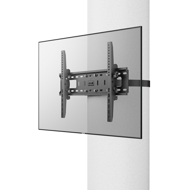 ZeboZap No-Drill Gazebo & Patio TV Mount  120lbs, Up to 85″ TVs