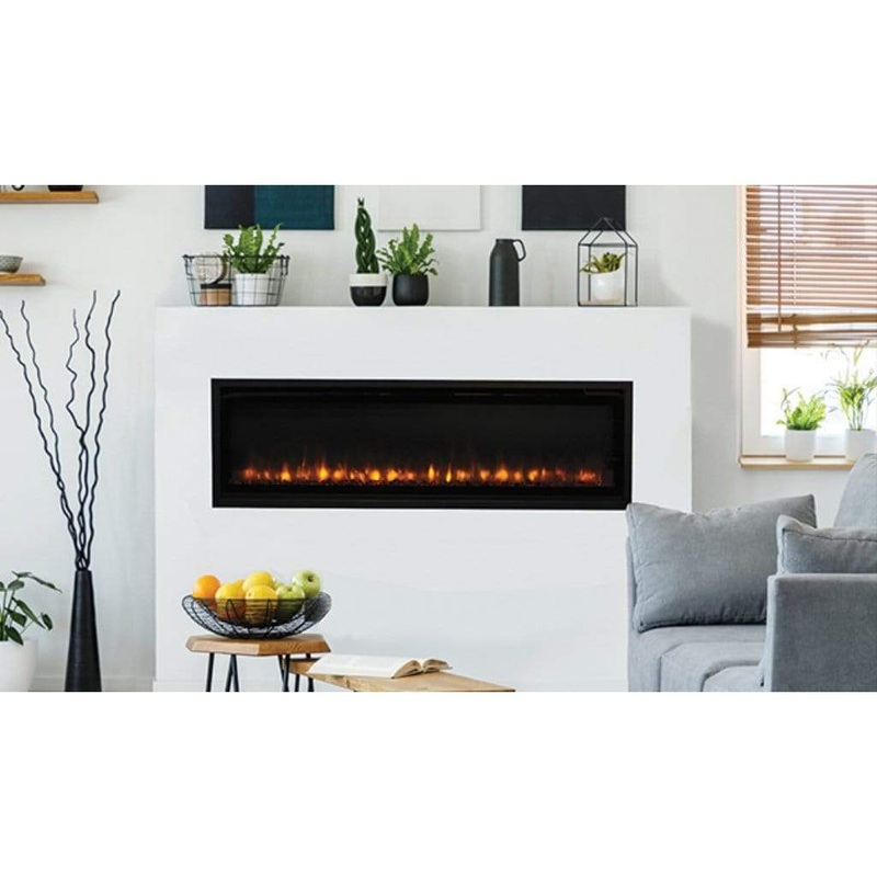 Superior 45 Inch Built-In Linear Contemporary Electric Fireplace