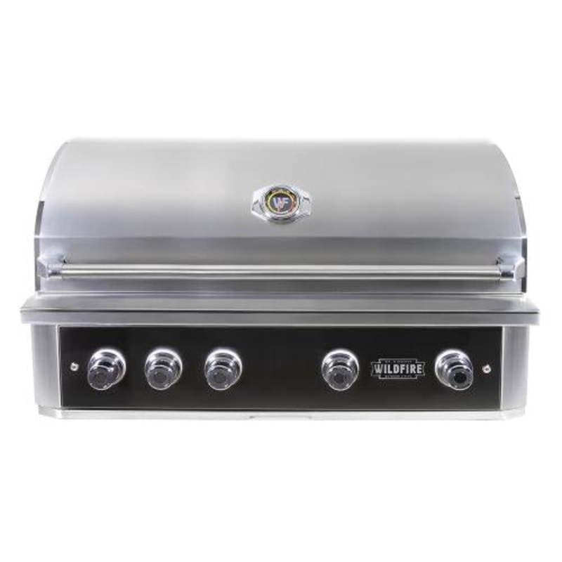 Wildfire Outdoor Living Ranch Pro 42″ Gas Grill Black 304 WF-PRO42G-RH Natural Gas