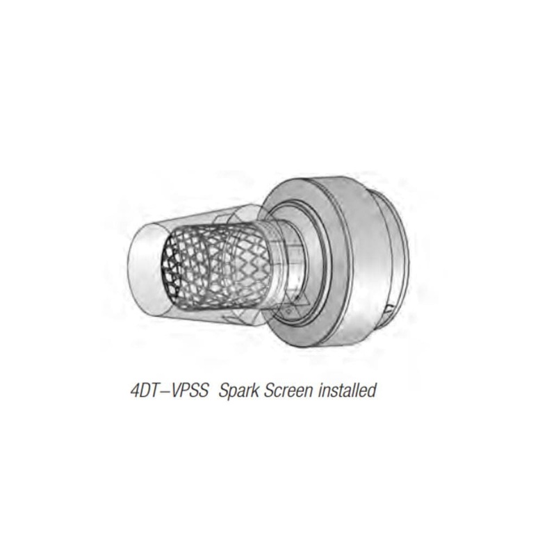 Selkirk – 4″ VP Spark Screen (Direct-Temp for Pellet)