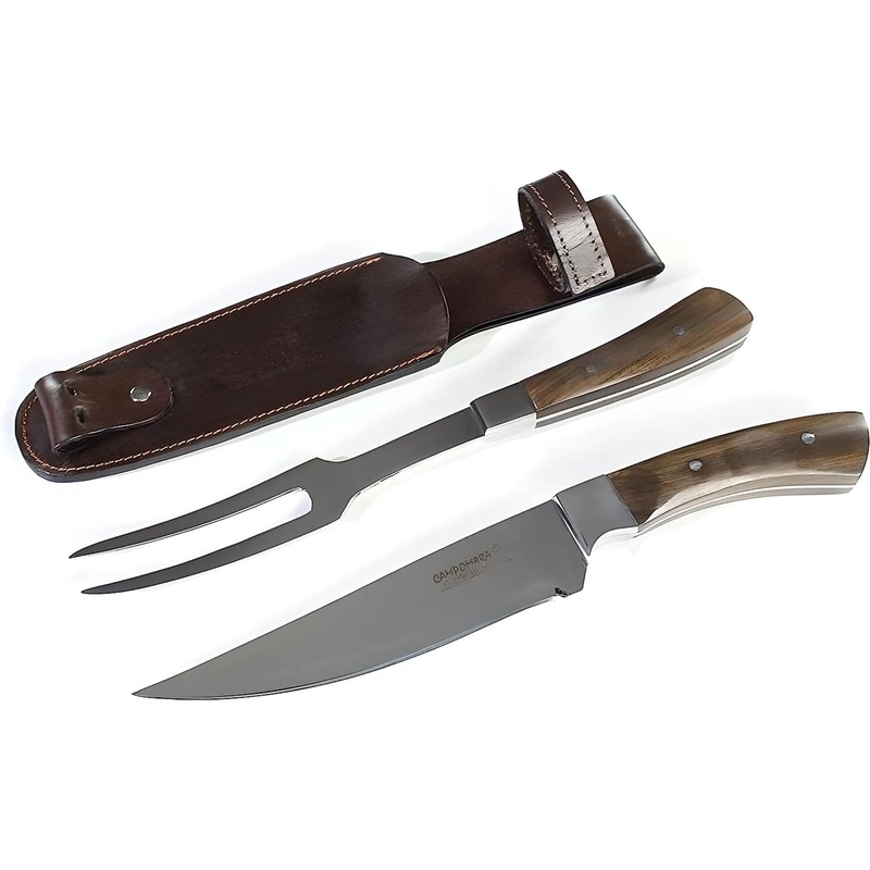 BBQ Knife Set – Guayubira Wood Handle – AC 96