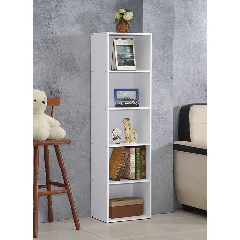 Shelf Storage White 5-Shelf