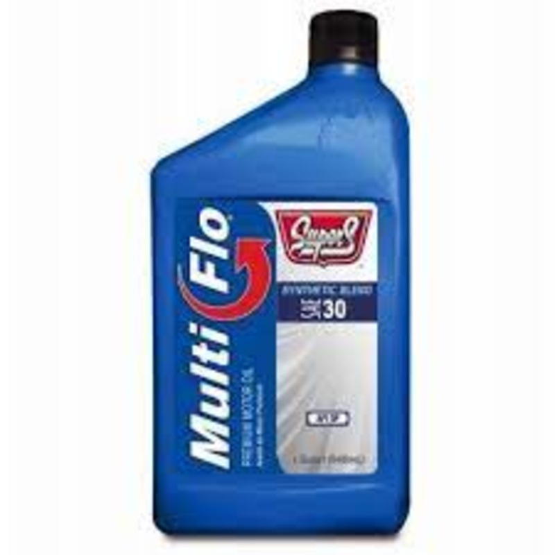 Smittys Supply 1 qt. SAE30 Synthetic Blend Motor Oil 1 quart