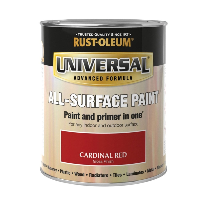 Rust-Oleum All Surface Paint Cardinal Red 250ml Default