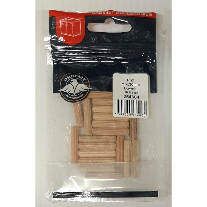 M6x30mm Dowels (20) Default