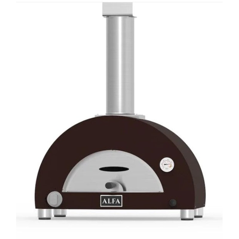 Alfa One 23-Inch Natural Gas Countertop Pizza Oven In Copper  FXMD-1P-MRAM-U alfa-one-oven-master