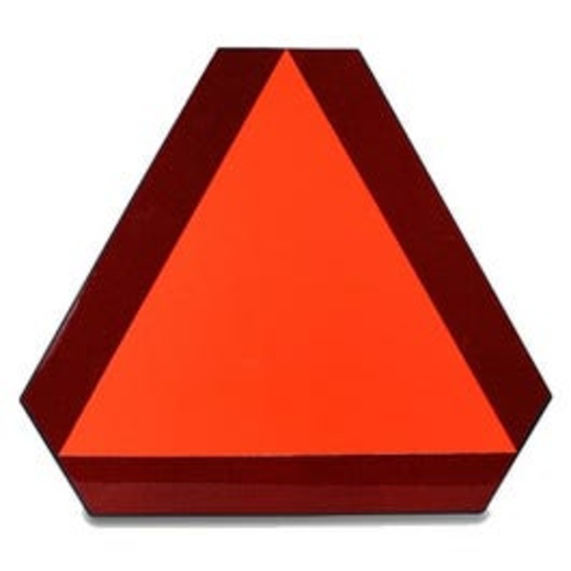 “Slow Moving” Vehicle Sign, Steel