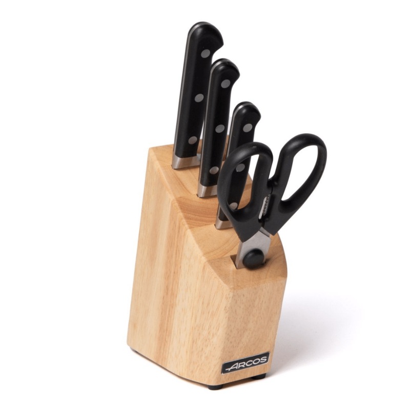 Arcos Opera Series 5pcs Block Knife Set
