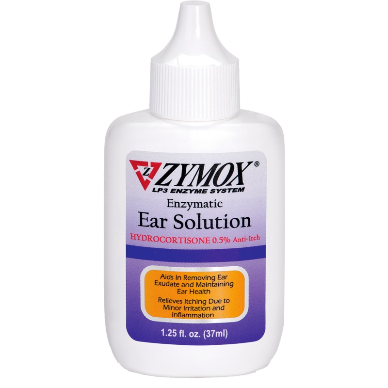 ZYMOX Enzymatic Ear Solution with 0.5% Hydrocortisone 1.25-oz