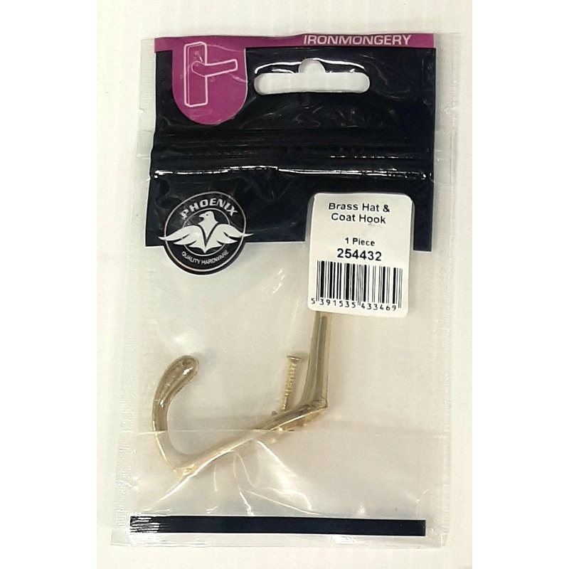 Brass Hat & Coat Hook (1) Default