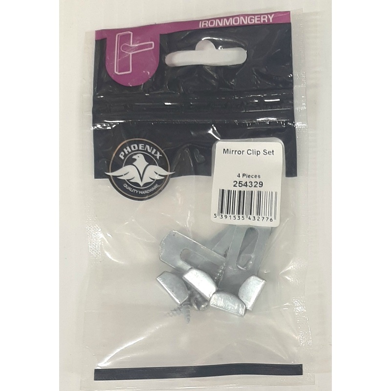 Mirror Clip Set (4 Pce) Default