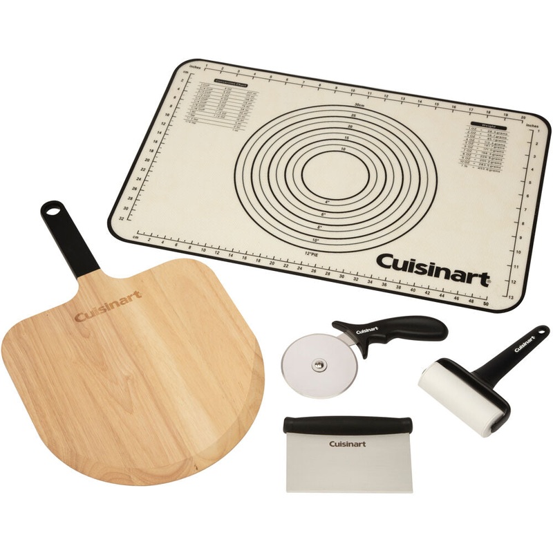 Cuisinart Grill – 5 Pc Pizza Prep & Serve Kit – CPS-3216