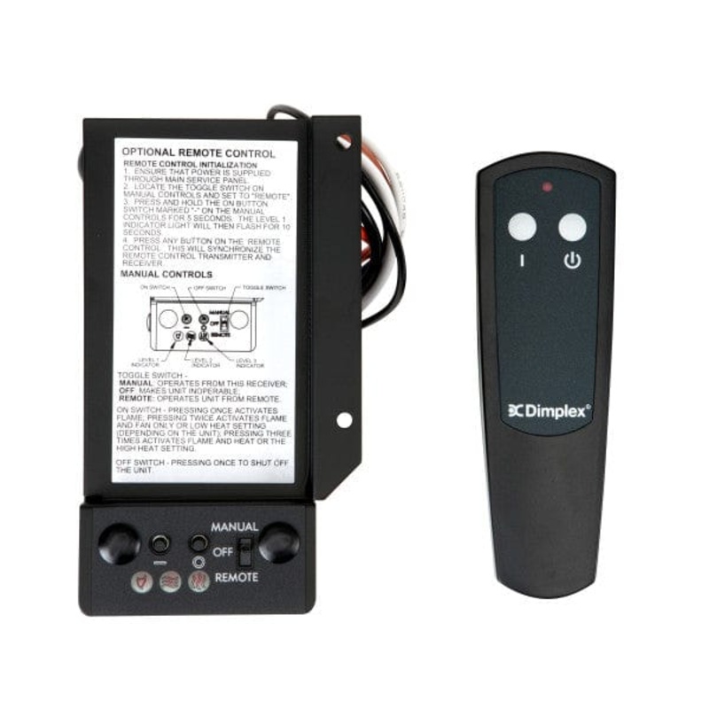 Dimplex Remote Control Kit for BF33DXP, BF39STP, BF39DXP, and BF45DXP Fireboxes (BFRC-KIT)