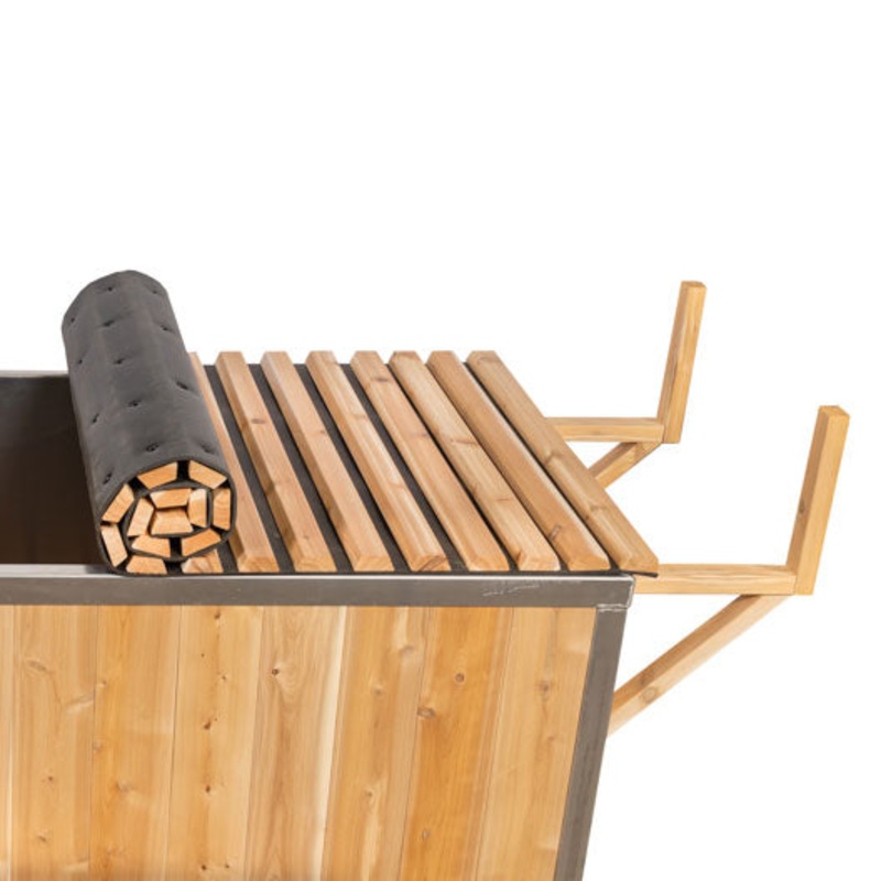 Dundalk Leisurecraft 36″x68″ Roll Up Cover – Knotty (Use with Wood Heater)