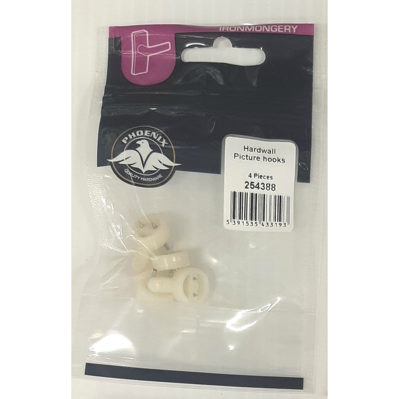22mm Hardwall Picture Hook (4) Default