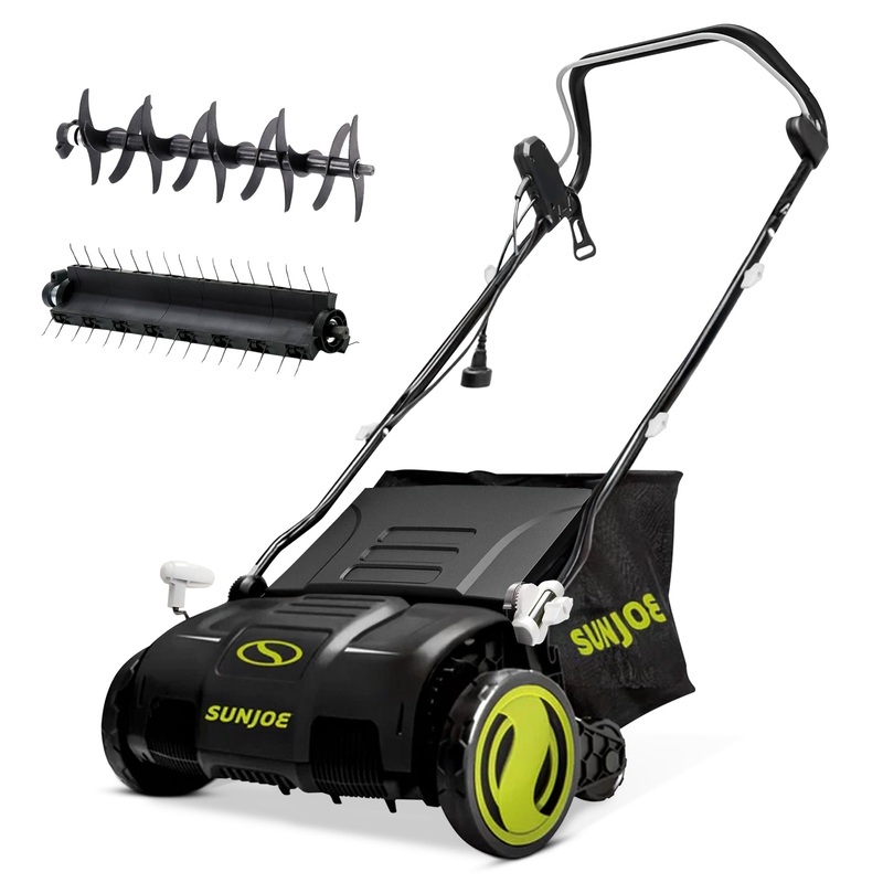 Sun Joe 13 Amp Electric Dethatcher and Scarifier with 13.2 Gallon Bag (Used)