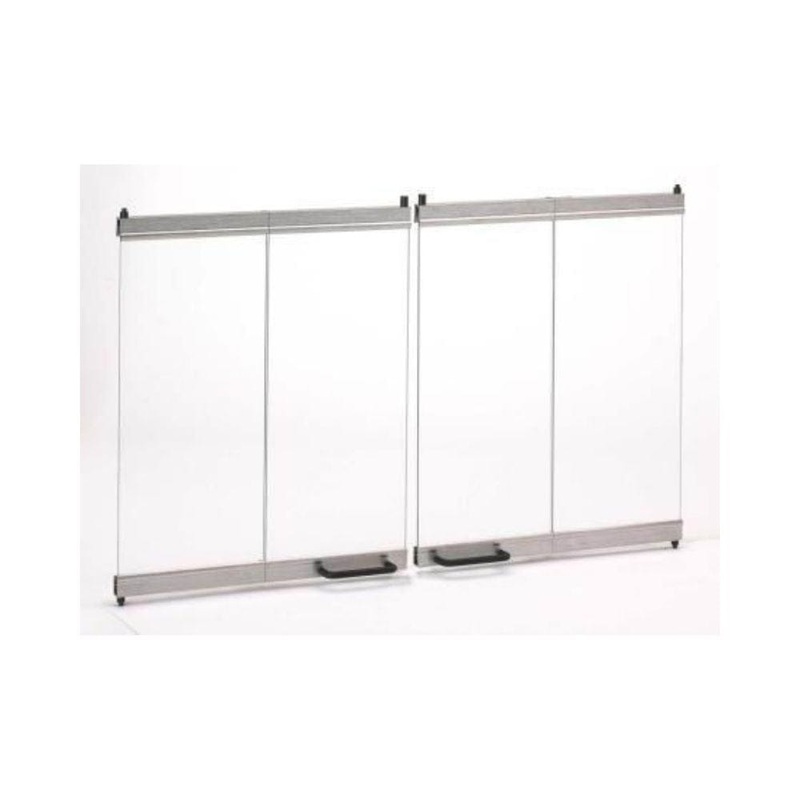 Empire Carol Rose Bi-Fold Glass Door for Premium Outdoor Fireplace 36″ Wide