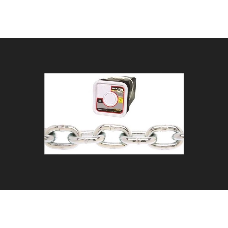 Baron 3/8″ Zinc Plated Proof Coil Chain – 45′