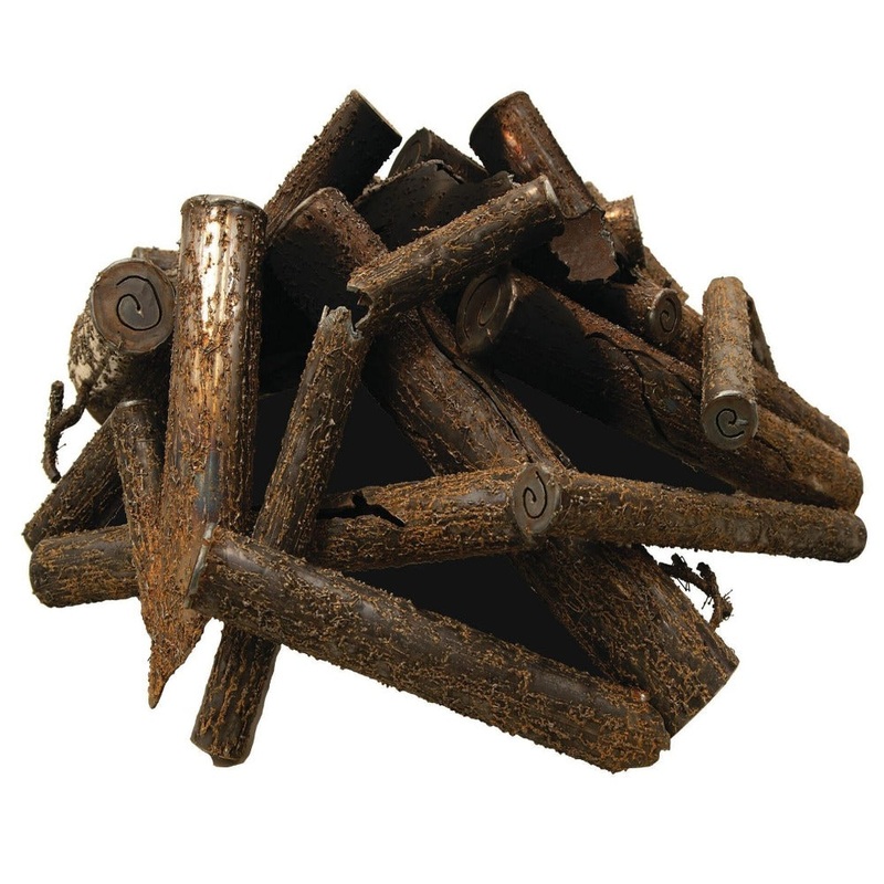 Warming Trends Steel Log Sets for Gas Fire Pits 18 Fire Pit