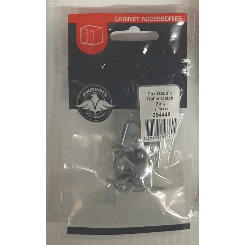 Double Roller Catch Zinc  (2) Default