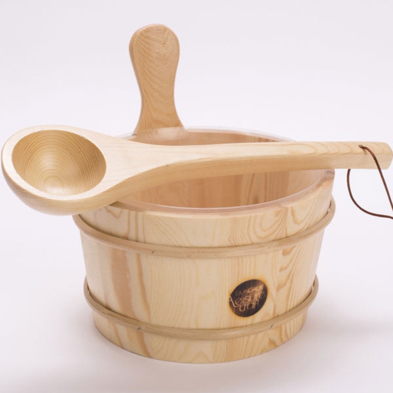 Dundalk Bucket & Ladle for Dundalk LeisureCraft Steam Saunas | BL-02 *Not Sold Separately*