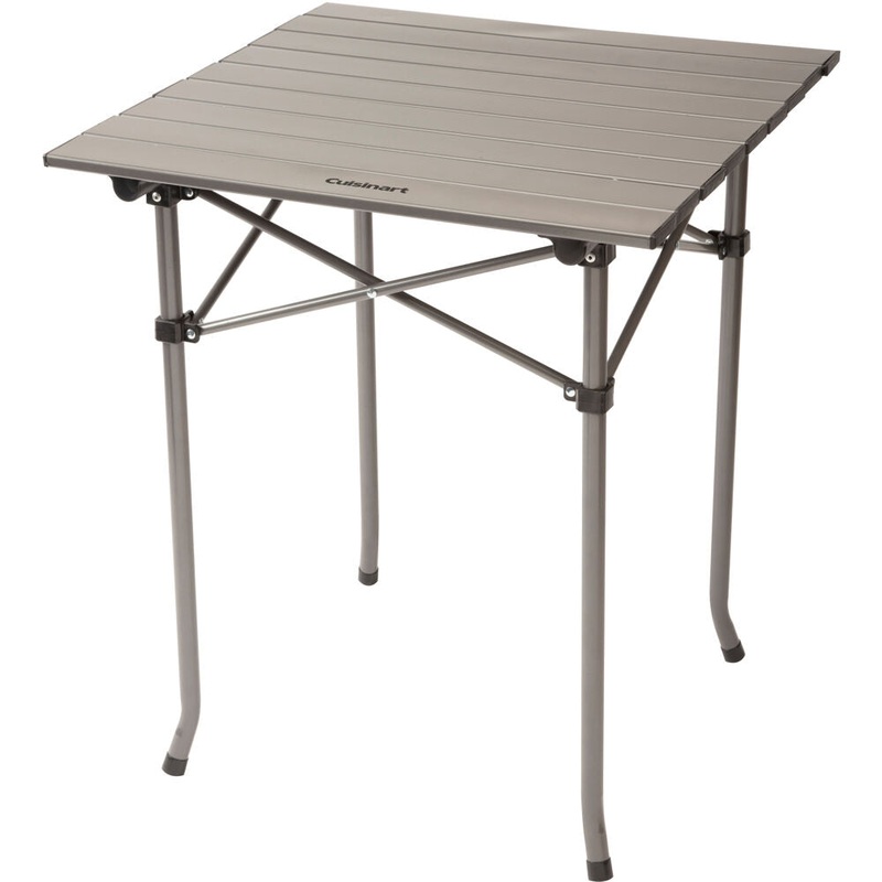 Cuisinart Grill – Aluminum Folding Prep Table 20″ x 22″ Includes Carrying Tote – CPT-2140