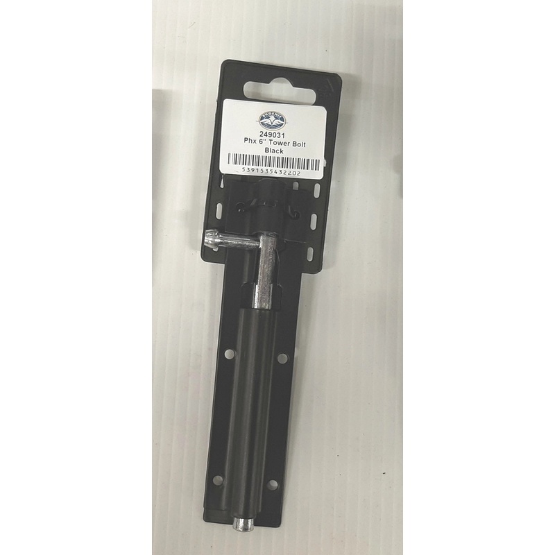 6″ Black Tower Bolt Default