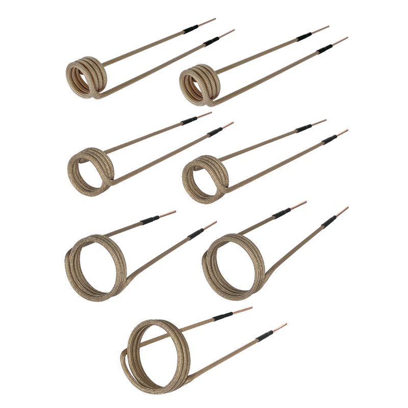 Solary Magnetic Induction Heater Coil, Induction Heat Accessories (7 coils)