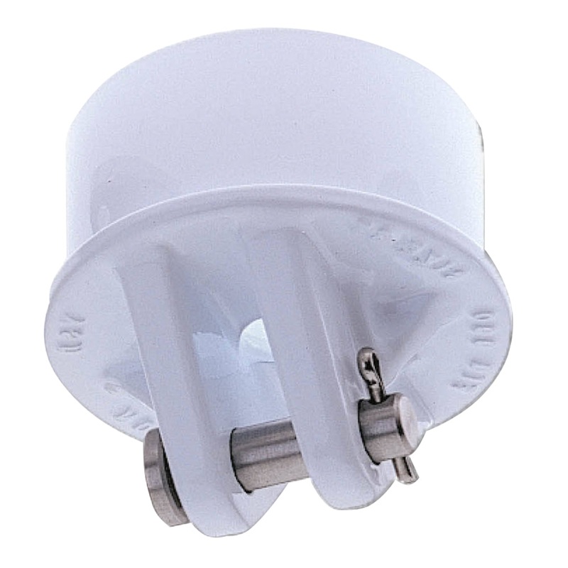 Edson Pipe to Fold-Down Adapter 3-1/2″ Mast [990-35]