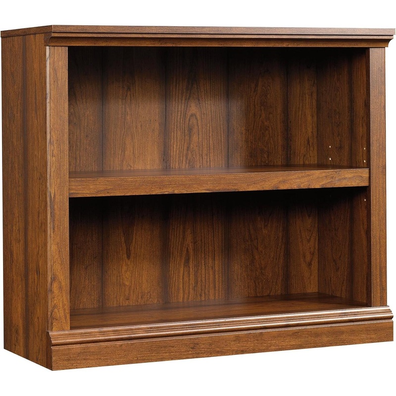 Miscellaneous Storage 2-Shelf Bookcase/ Book Shelf, Washington Cherry Finish Washington Cherry Finish Bookcase