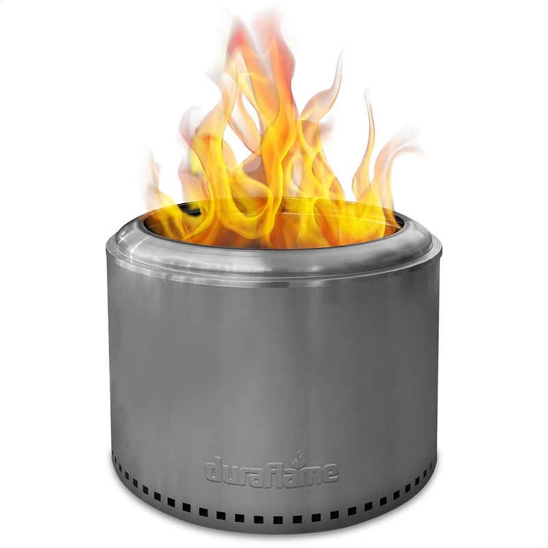 19.5″ Smokeless Fire Pit w/ Double Walled Technology & Removable Grate (Used)