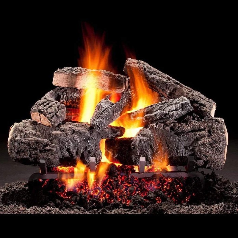 30″ Cross Timbers See-Thru Vented Gas Log – Hargrove