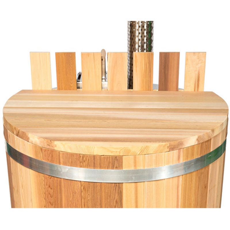 Dundalk Leisurecraft 5′ Original Tub Clear Cedar Cover (2 Piece)