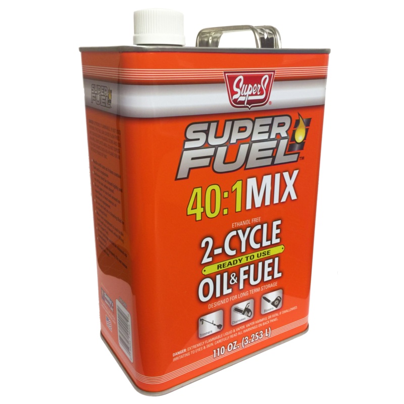 Smittys Supply Super S Superfuel 2-Cycle Oil & Fuel 40:1 Mix 1 Gallon