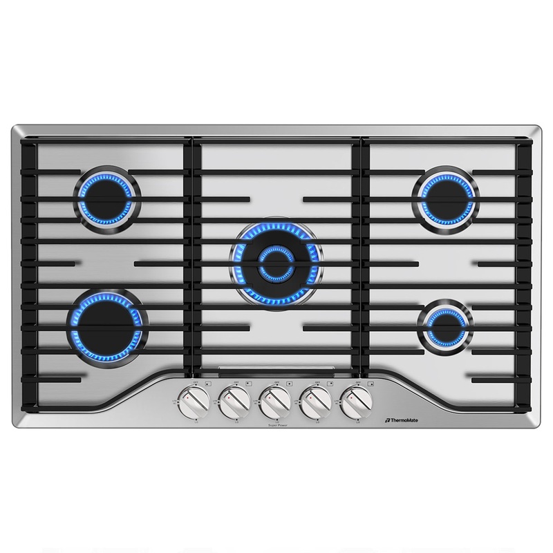 36” Gas Cooktop w/ 5 SABAF Burners
