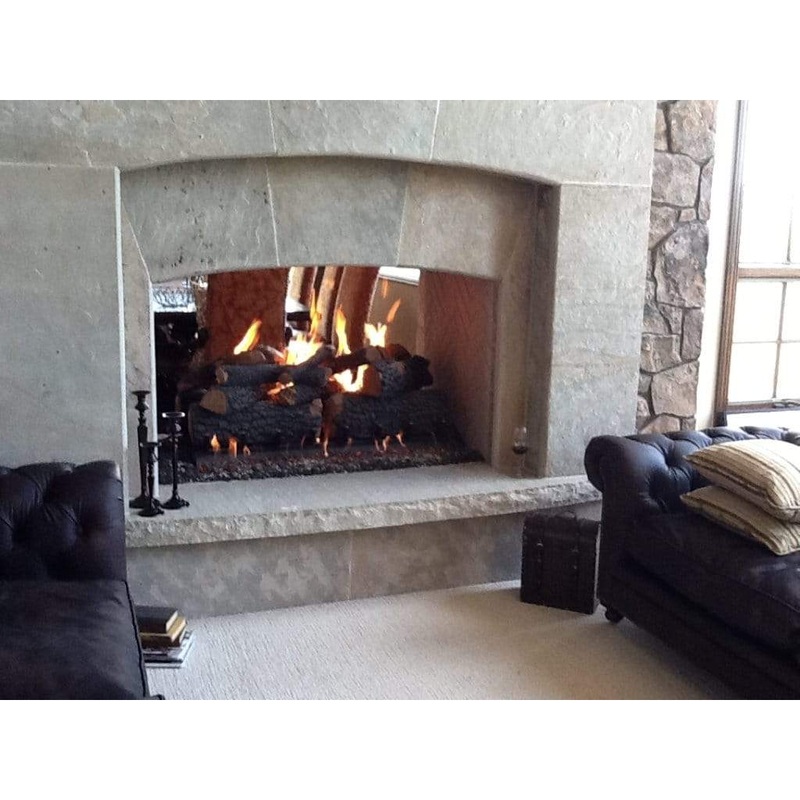 43″ See-Thru Gas B-Vent Firebox Kits – Mason-Lite