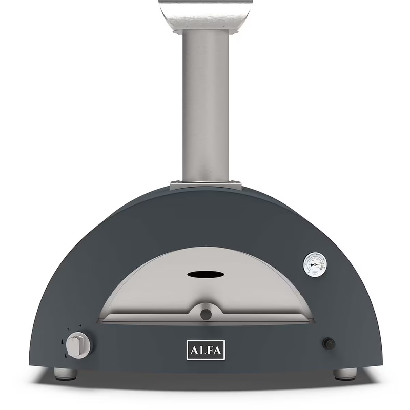 Alfa Moderno 3 Pizze Natural Gas Pizza Oven – Anthracite Grey – FXMD-3P-MGRIA-U Moderno–Master