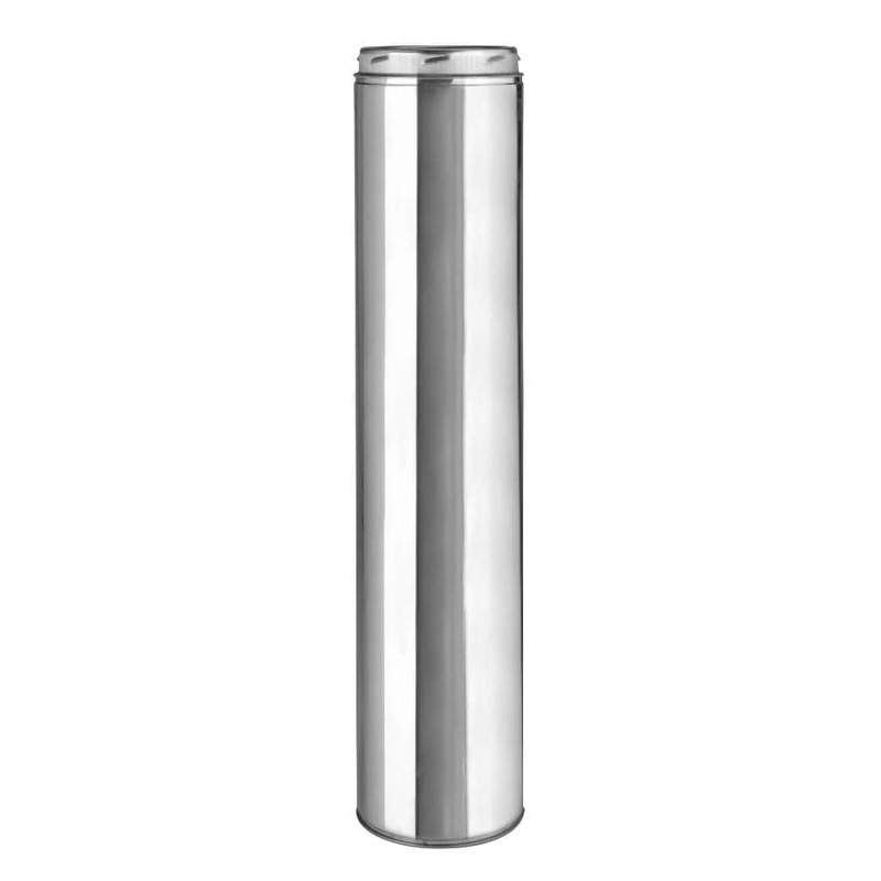Selkirk – 6″ to 48″ Stainless Steel Inner and Outer Pipe Length (Ultra Temp) 5″x6″