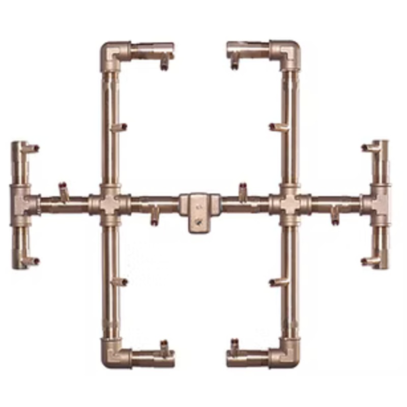 Warming Trends CFB180 Original CROSSFIRE Brass Burner with Flex Line Kit (FK1) Natural Gas